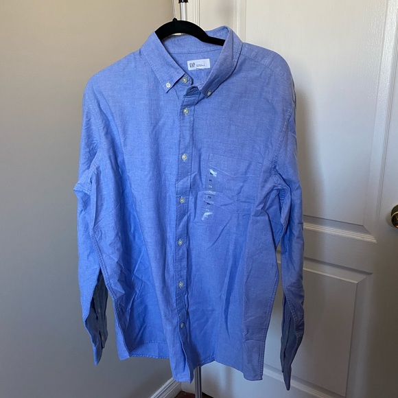 Gap Untucked Fit Dress Shirt - Picture 1 of 10